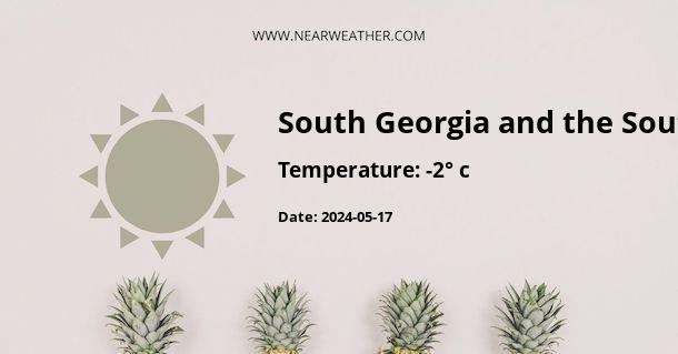 Weather in South Georgia and the South Sandwich Islands