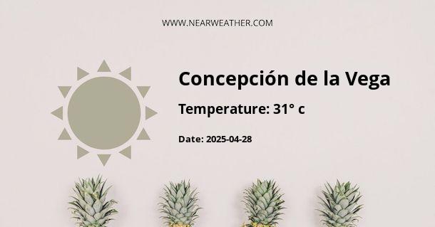 Weather in Concepción de la Vega