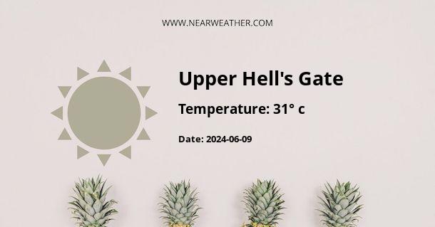 Weather in Upper Hell's Gate
