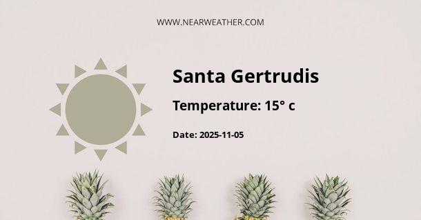 Weather in Santa Gertrudis