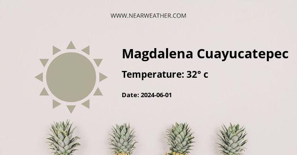 Weather in Magdalena Cuayucatepec