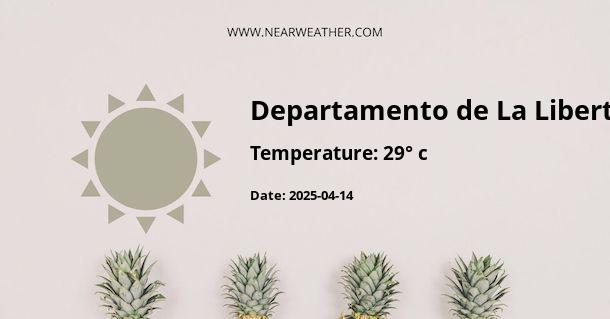 Weather in Departamento de La Libertad