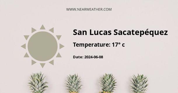 Weather in San Lucas Sacatepéquez