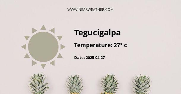 Weather in Tegucigalpa