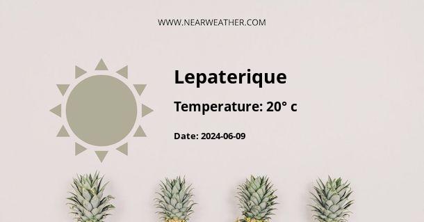 Weather in Lepaterique