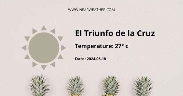 Weather in El Triunfo de la Cruz