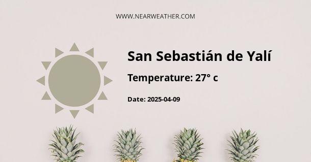 Weather in San Sebastián de Yalí