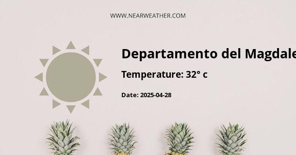 Weather in Departamento del Magdalena