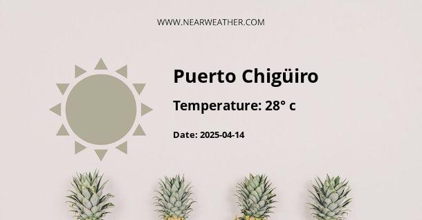 Weather in Puerto Chigüiro