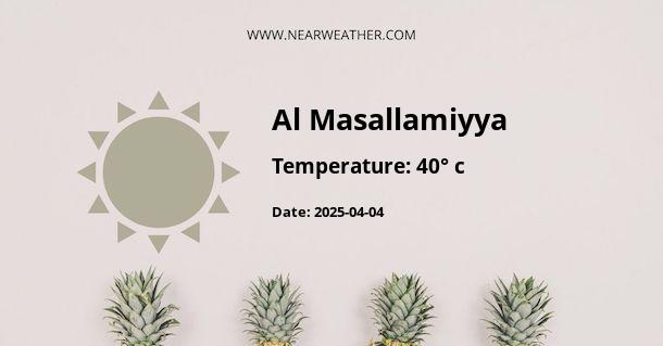 Weather in Al Masallamiyya