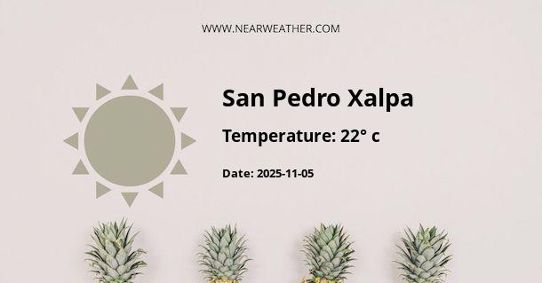 Weather in San Pedro Xalpa