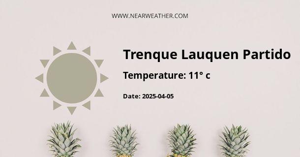 Weather in Trenque Lauquen Partido