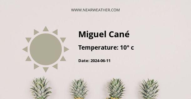Weather in Miguel Cané