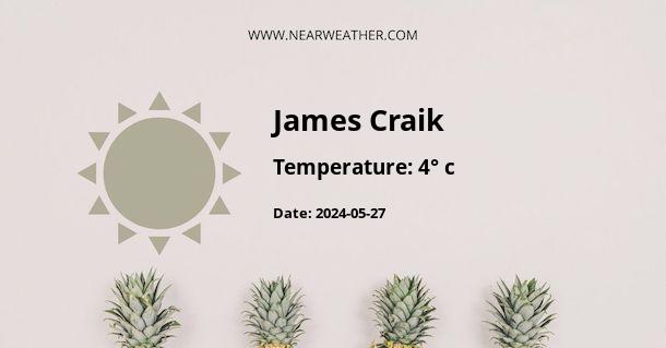 Weather in James Craik