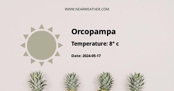Weather in Orcopampa