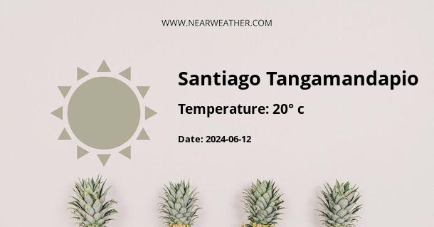 Weather in Santiago Tangamandapio
