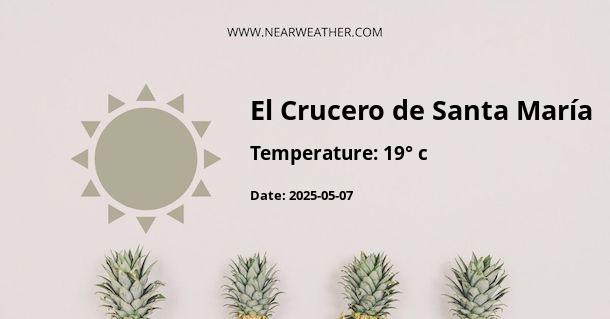 Weather in El Crucero de Santa María