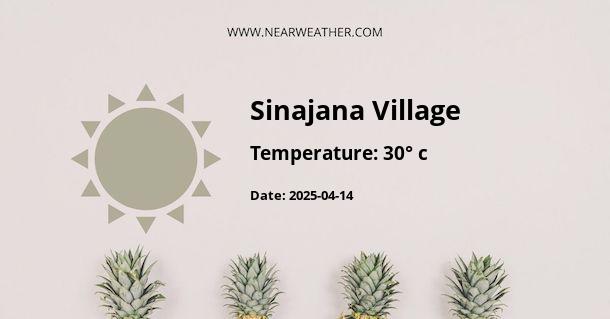 Weather in Sinajana Village