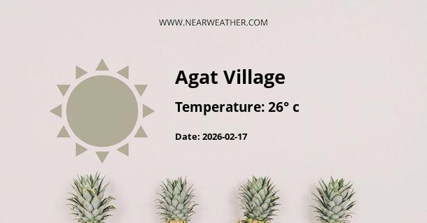 Weather in Agat Village