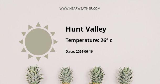 Weather in Hunt Valley