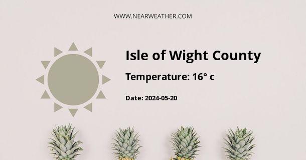 Weather in Isle of Wight County