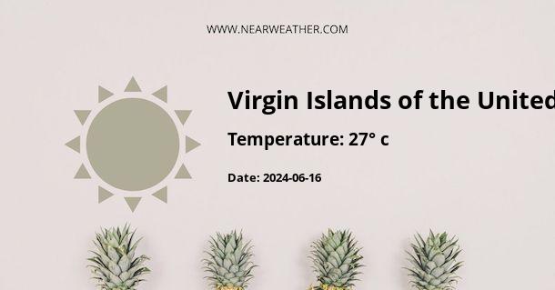 Weather in Virgin Islands of the United States