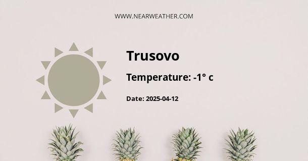 Weather in Trusovo