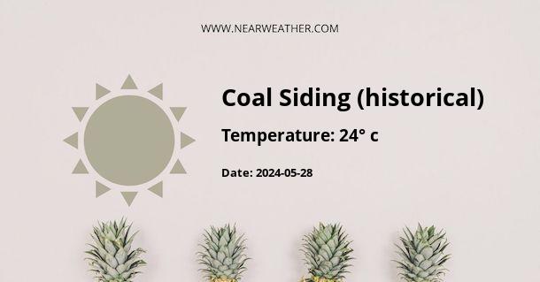 Weather in Coal Siding (historical)