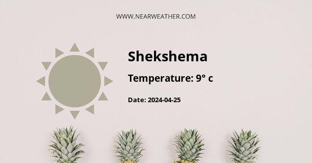 Weather in Shekshema