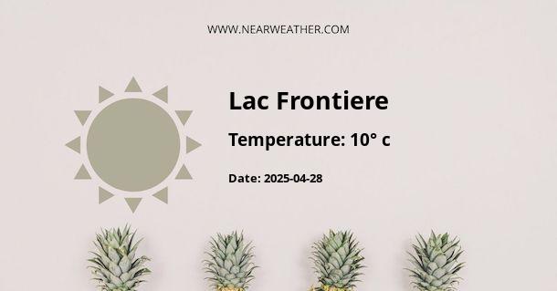 Weather in Lac Frontiere