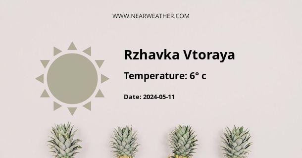 Weather in Rzhavka Vtoraya