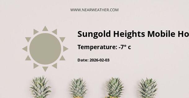 Weather in Sungold Heights Mobile Home Park