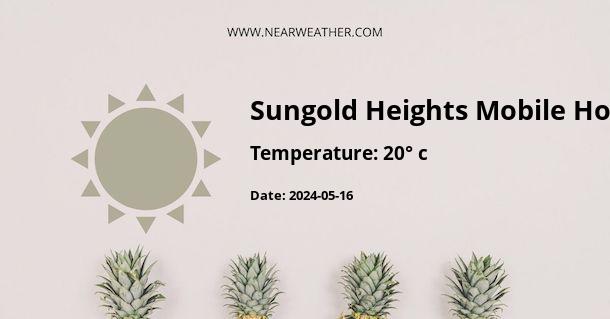 Weather in Sungold Heights Mobile Home Park