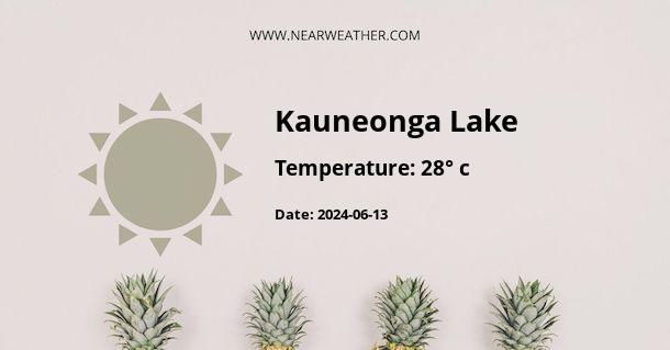 Weather in Kauneonga Lake