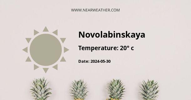 Weather in Novolabinskaya
