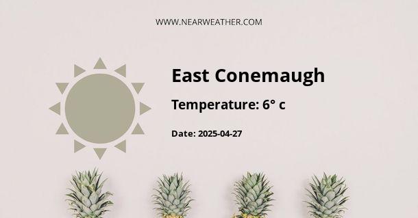 Weather in East Conemaugh