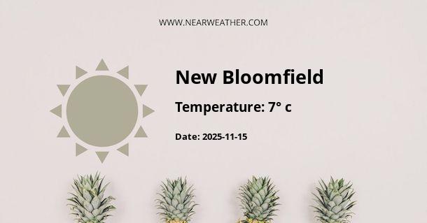 Weather in New Bloomfield