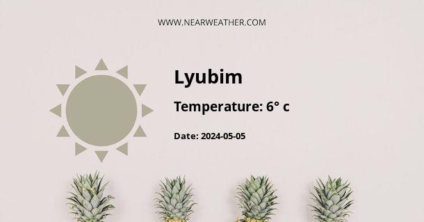 Weather in Lyubim