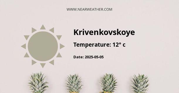 Weather in Krivenkovskoye