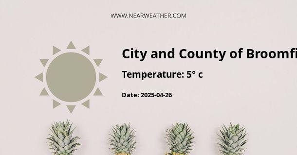 Weather in City and County of Broomfield