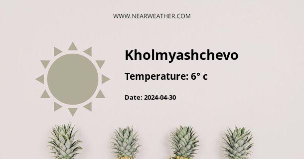 Weather in Kholmyashchevo