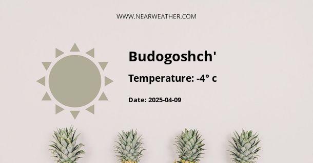 Weather in Budogoshch'