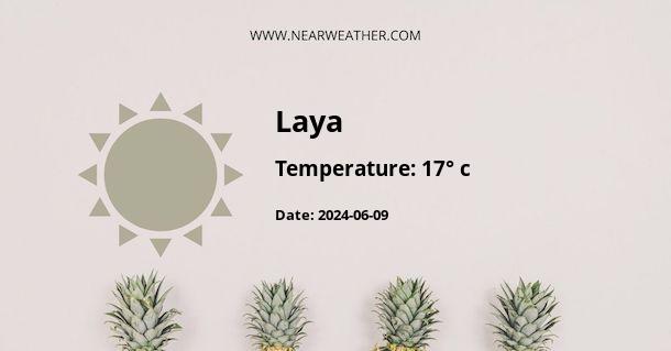 Weather in Laya