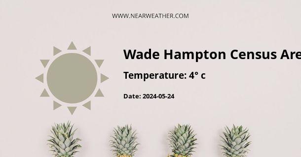 Weather in Wade Hampton Census Area