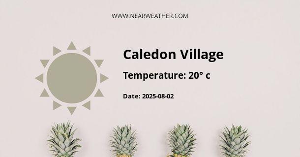 Weather in Caledon Village