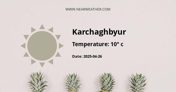 Weather in Karchaghbyur