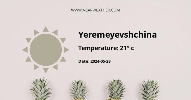 Weather in Yeremeyevshchina