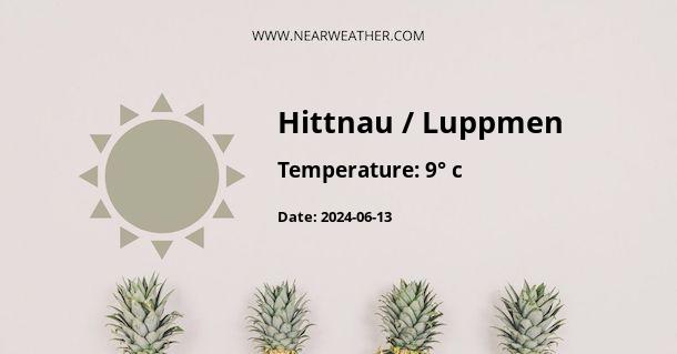 Weather in Hittnau / Luppmen