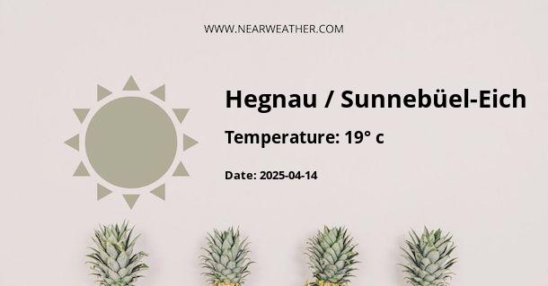 Weather in Hegnau / Sunnebüel-Eich