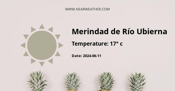 Weather in Merindad de Río Ubierna